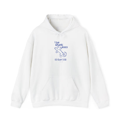 'I can change the world' (gecko) hoodie
